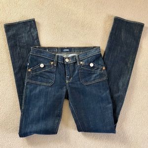 Rock & Republic Dark Wash Jeans Size 28 Tall